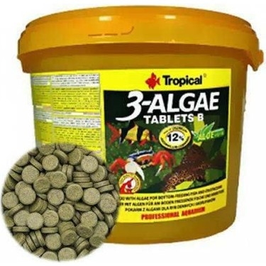 Tropical%203-Algae%20Tablets%204500%20Adet 2lt%20kova