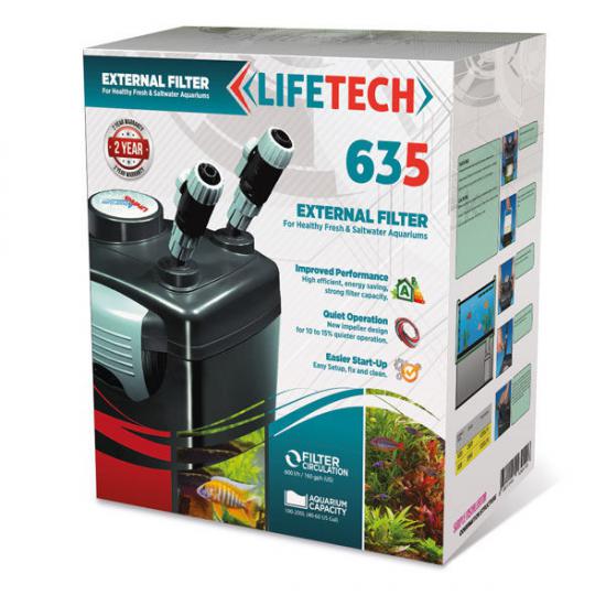 LIFETECH 635,  600LT dış filtre, dış filtre, life tech filtre, akvaryum,