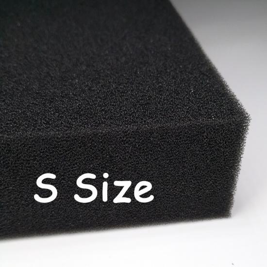 Akvaryum Filtre Süngeri İnce Gözenekli Siyah 30 PPI 50x40x5 cm.