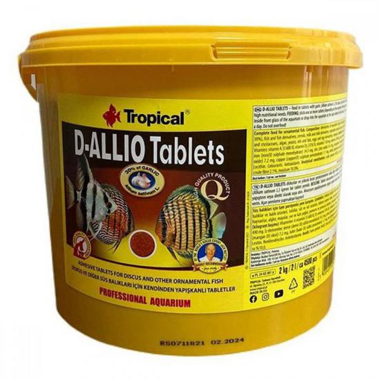 Tropical D-Allio Plus %30 Sarımsaklı Tablet Yem 100 ADET