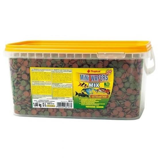 Tropical Mini Wafers Mix 3 Lt 1650 Gram Kova